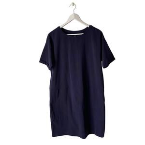 Eileen Fisher Organic Cotton Tee-Shirt Dress Size Small